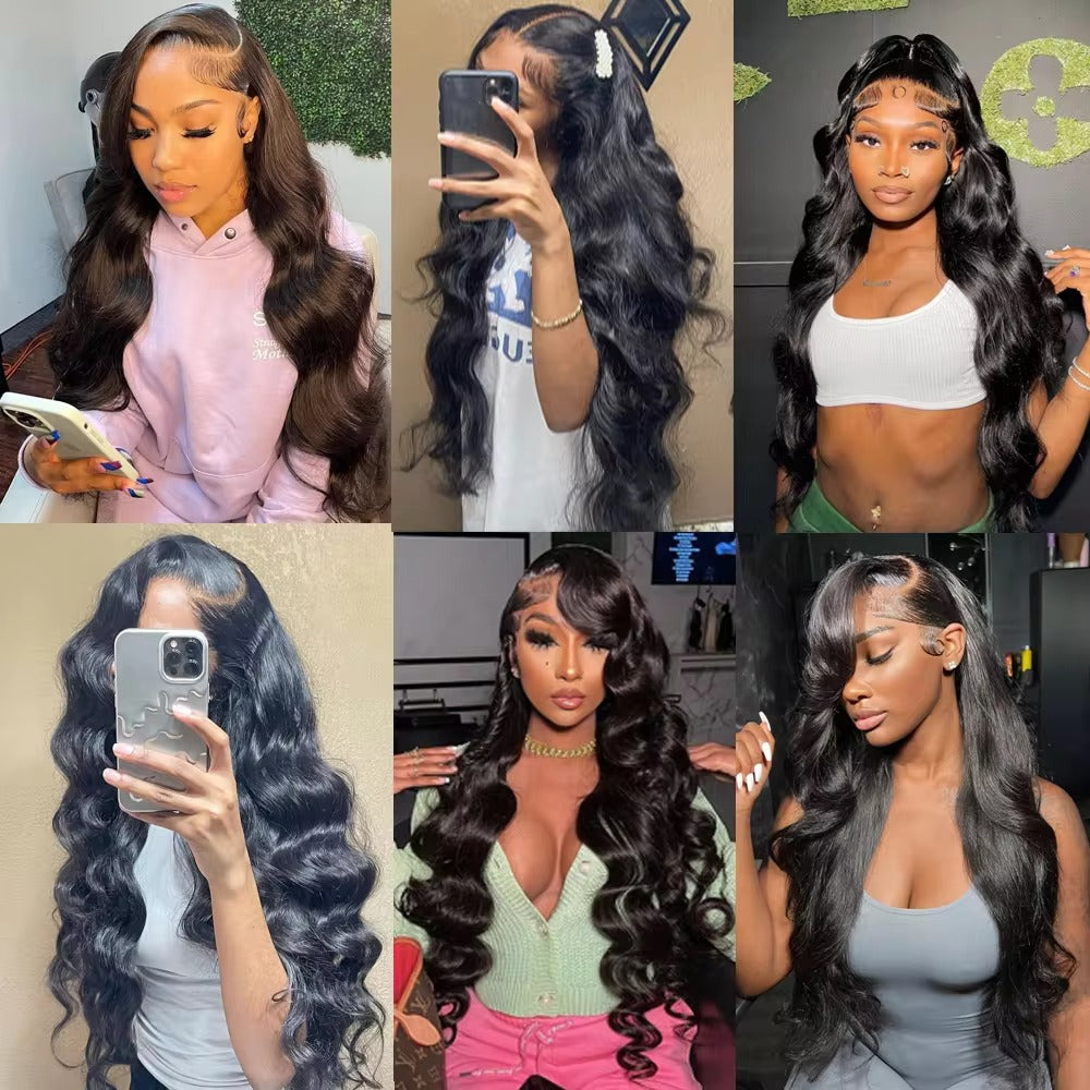Brazilian Virgin Hair Lace Front Wig | 6x4 HD Lace | Multiple Textures | Long Length | Customizable Density & Cap Size