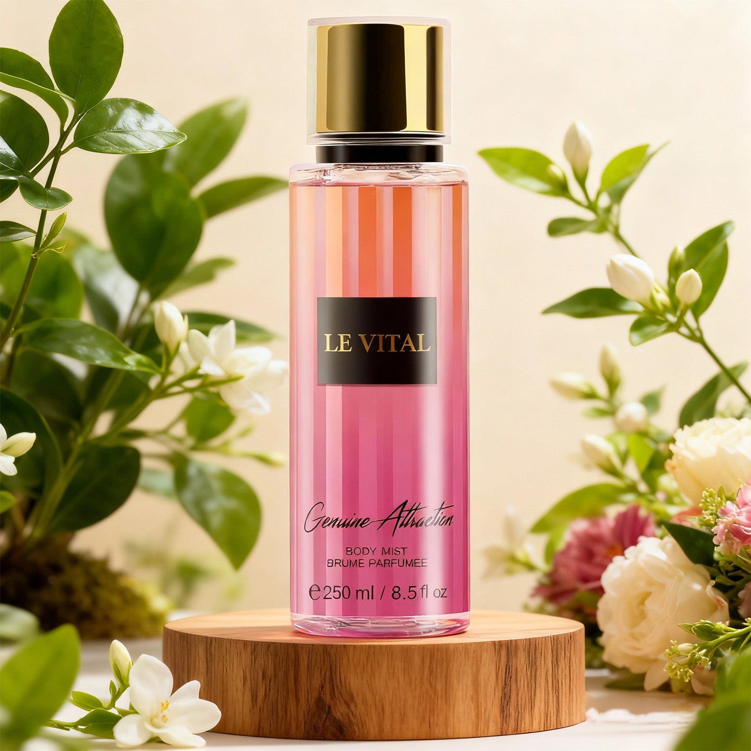 Body Mist - Golden Desire&Body Mist -Genuine Attraction&Body Mist - Allure Delight&Body Mist - Fresh Pear, 8.5fl.oz, 250ml, 12 Master