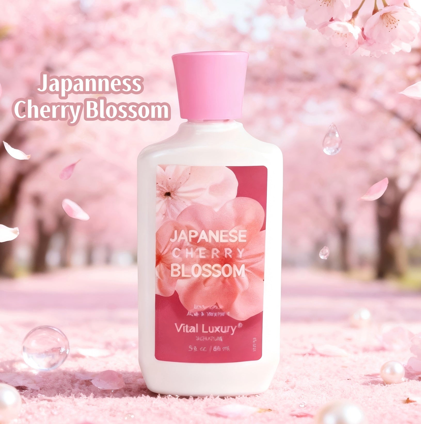 3 Fl.oz.Japanese Cherry Blossom And Others Scented Body Lotions Long-lasting Moisturizing Suitable For Dry And Rough Skin, And Can Be Used On Hands AndBody. Best Gift Perfect For Travel, Weddings