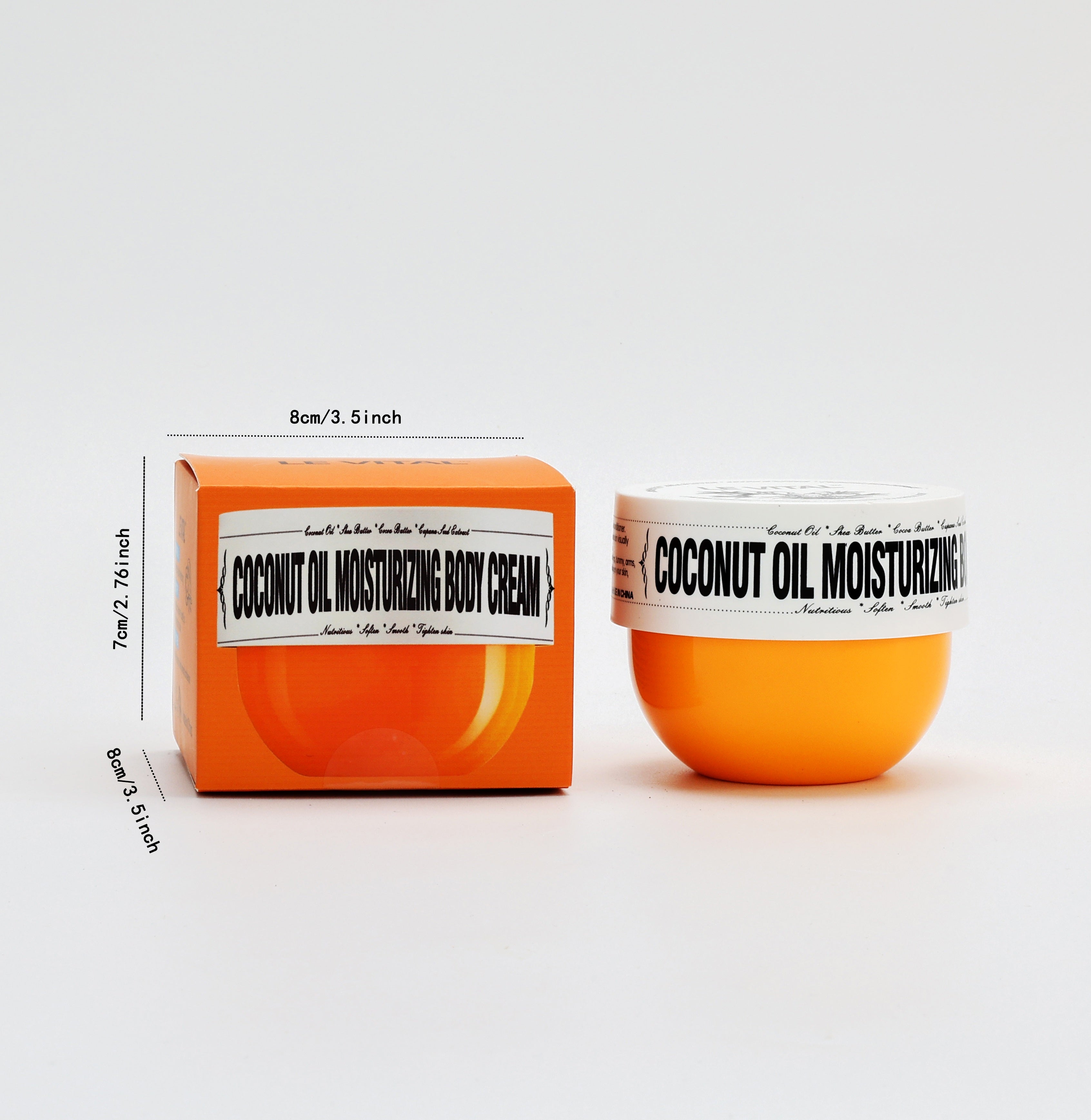 Body Cream Body Butter Deeply Moisturizing, Vanilla Jasmine Floral Fragrance Body Moisturizer For All Skin Types With Aloe&Vitamin E, Ideal Gift For Her, Hand & Body Long-lasting Fragrance, Best Gift