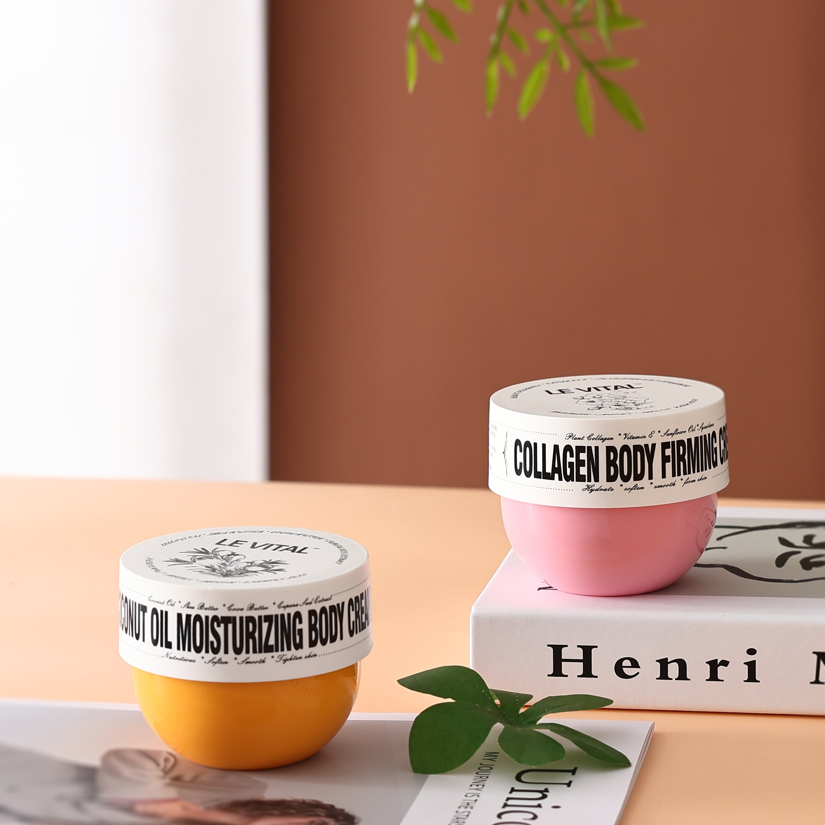 Body Cream Body Butter Deeply Moisturizing, Vanilla Jasmine Floral Fragrance Body Moisturizer For All Skin Types With Aloe&Vitamin E, Ideal Gift For Her, Hand & Body Long-lasting Fragrance, Best Gift