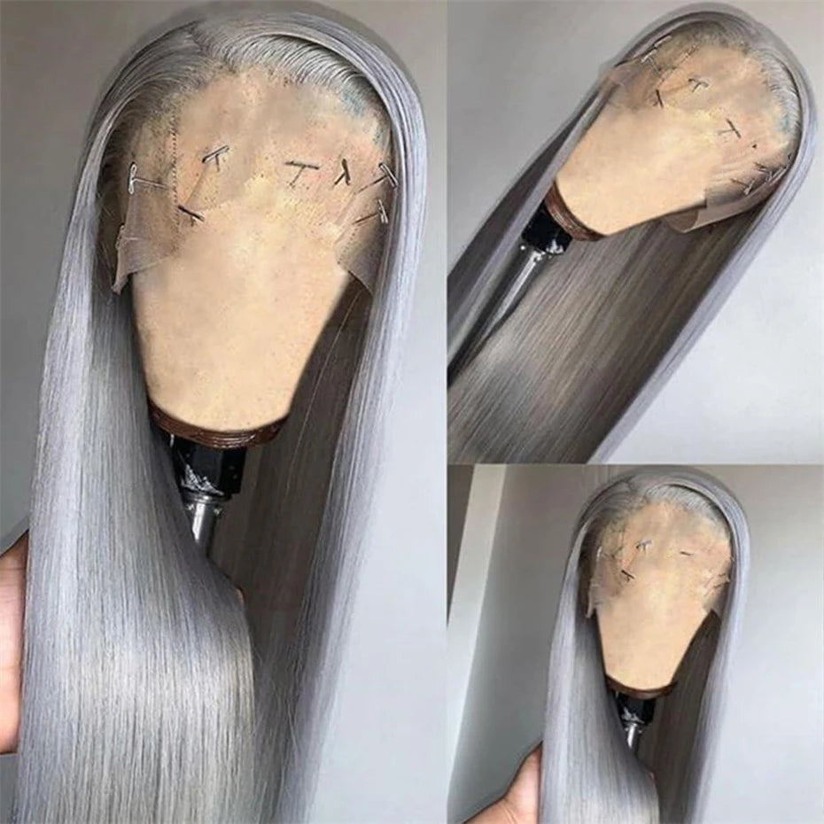 613 Blonde, or Gray | Brazilian Body Wave Wig | 13x6 HD Lace | 26+ Inches