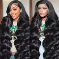 40 Inch Brazilian Body Wave Wig | 13x4 / 13x6 / 360 HD Lace | 180–200% Density | Pre-Plucked | Natural 1B Color