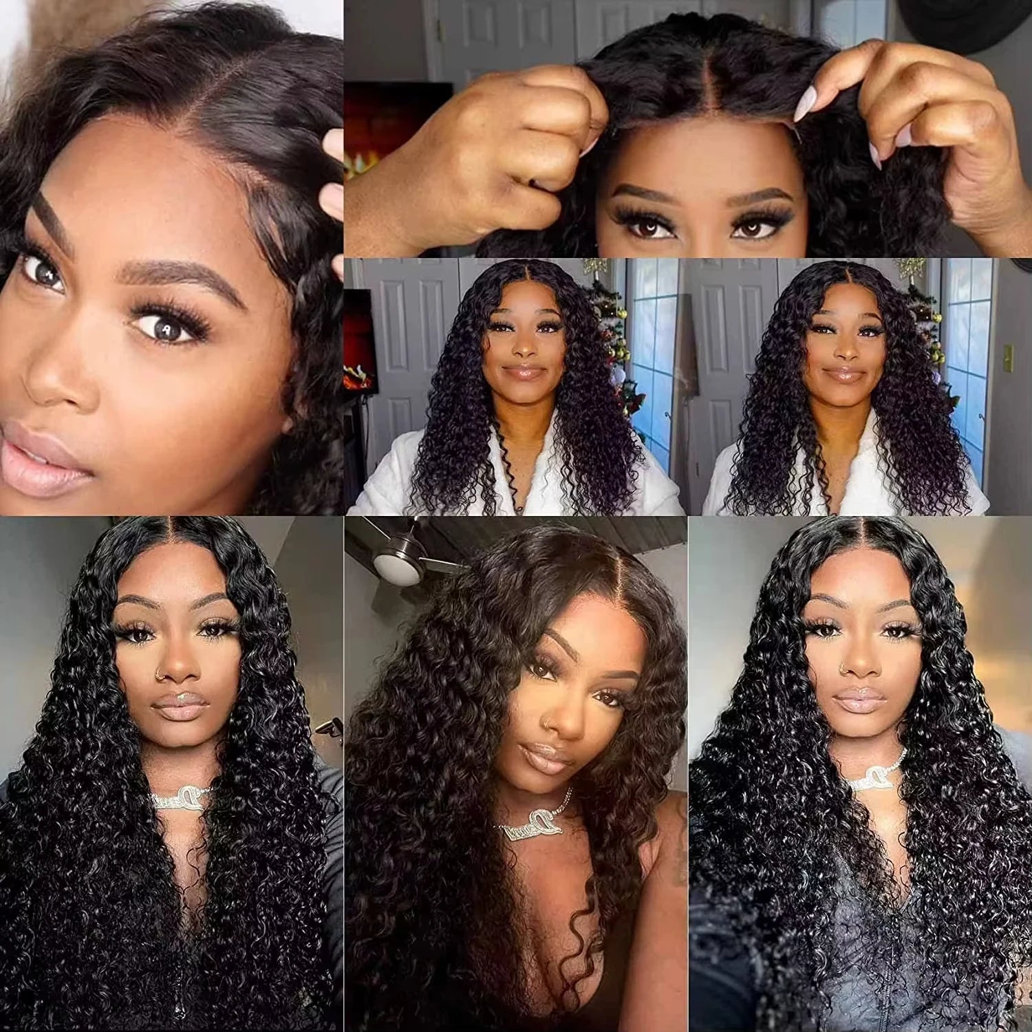 Brazilian Deep Wave Wig | 13x4 / 13x6 HD Swiss Lace | Up to 230% Density | 26+ Inch | Pre-Plucked with Baby Hair