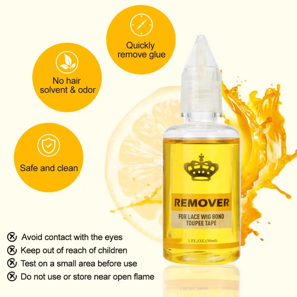 Super Lace Wig Glue + Remover Kit | Medical Grade | Extra Firm Hold (2–6 Weeks) | Waterproof | Oil-Resistant