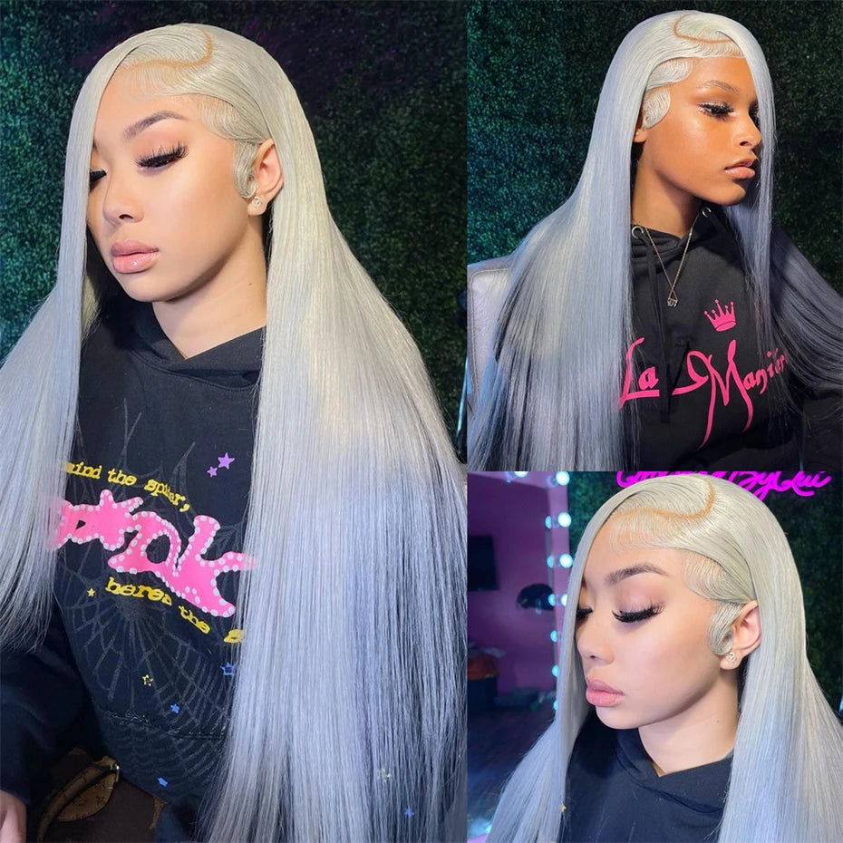 613 Blonde, or Gray | Brazilian Body Wave Wig | 13x6 HD Lace | 26+ Inches