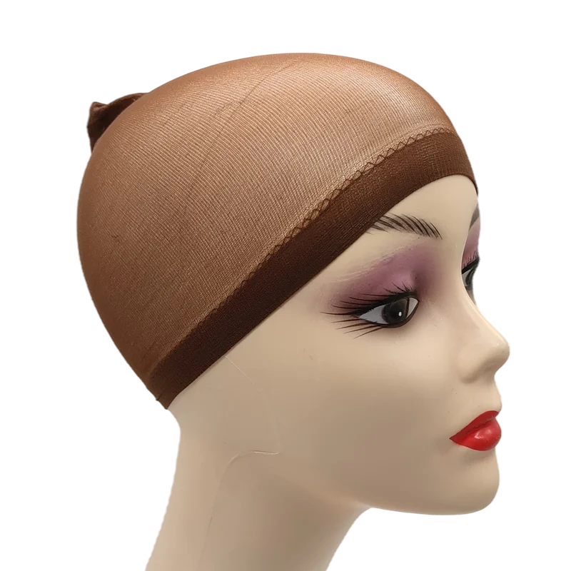 Stretchy Nylon Wig Caps | 2-Pack | Breathable | Non-Slip Elastic Band | 5 Color Options