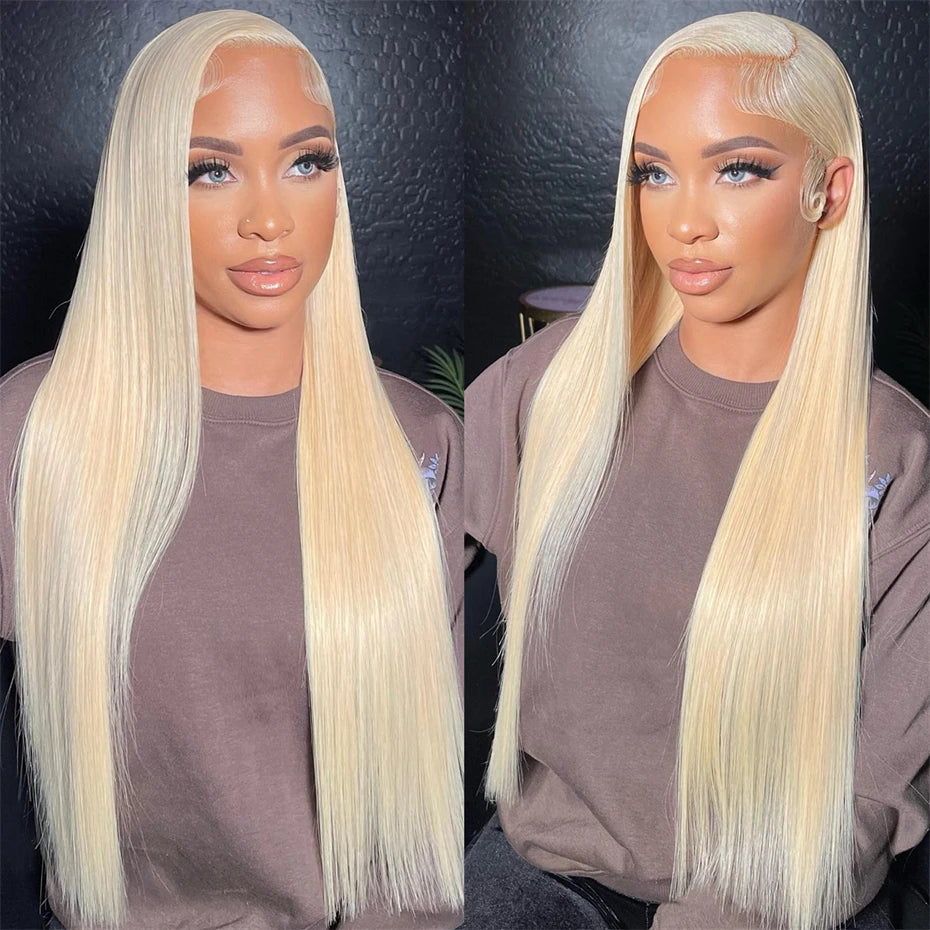 613 Blonde, or Gray | Brazilian Body Wave Wig | 13x6 HD Lace | 26+ Inches