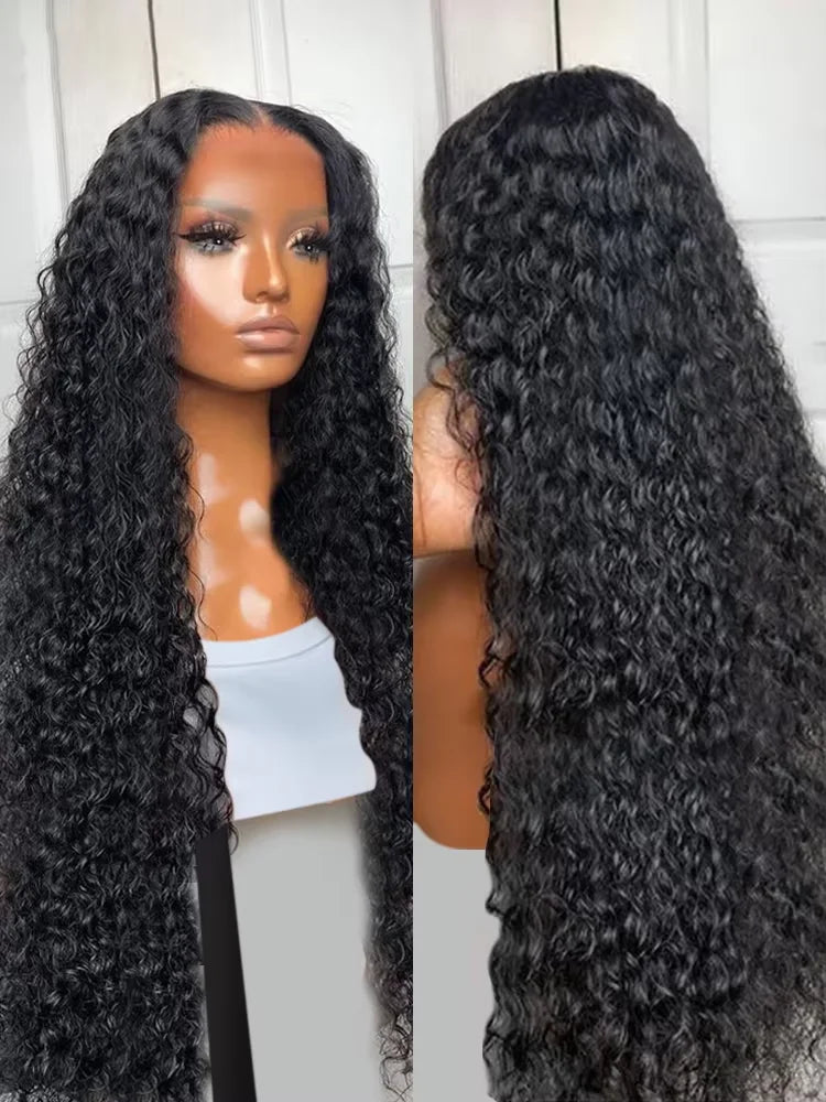 Brazilian Deep Wave Wig | 13x4 / 13x6 HD Lace | Up to 250% Density | 20–36 Inches | Pre-Plucked with Baby Hair