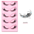 3D Strip Lashes w/ Pearls | Clear Band | Foxy Winged Cat Eye | Dramatic Look
