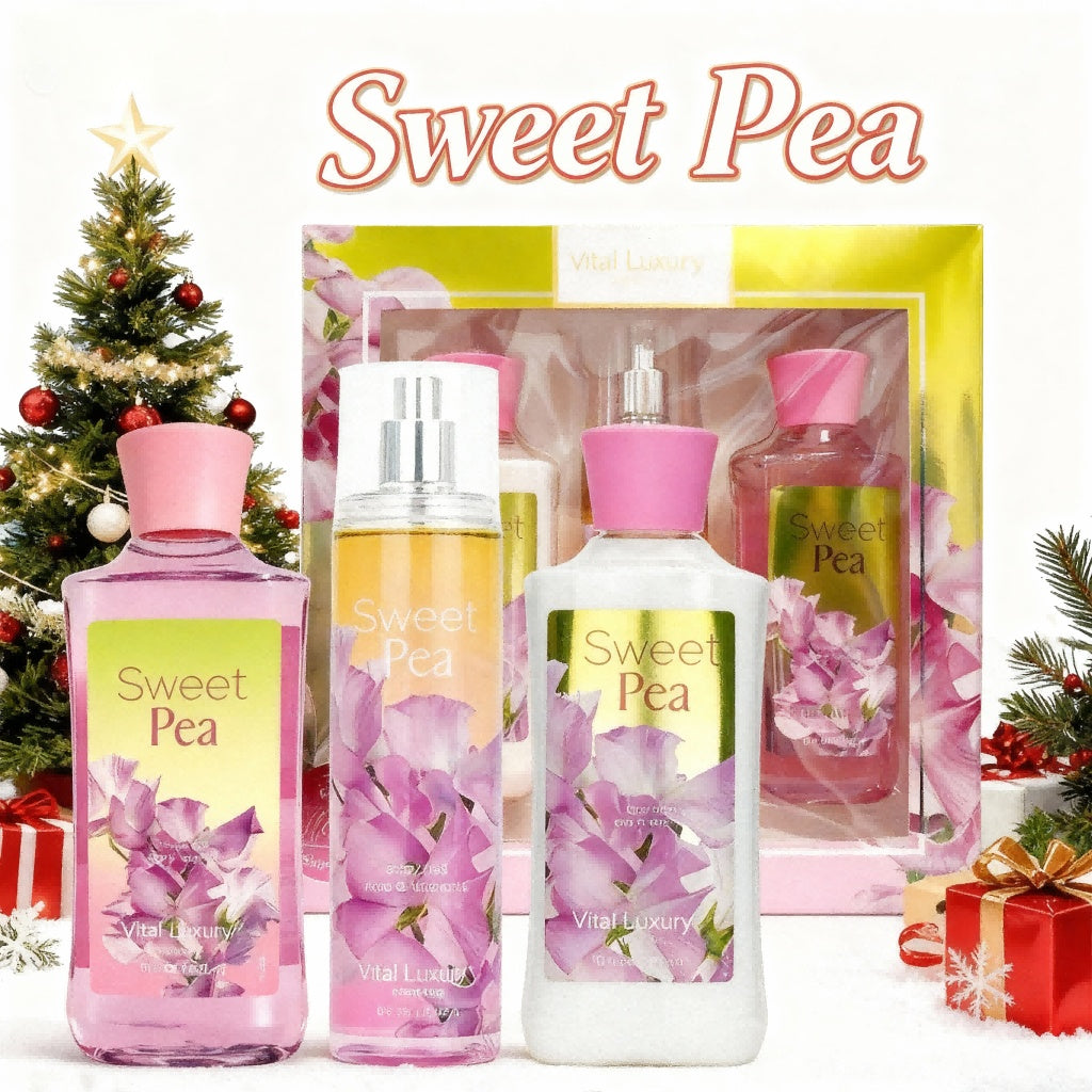 3pcs Set-Sakura Fragrance Shower Gel Set, Japanese Cherry Blossom 10 Fl.oz Shower Gel, 10 Fl.oz Body Lotion, 8 Fl. Oz Body Mist, A Three-piece Bath And Body Care Gift Set